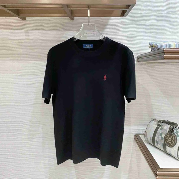 Polo Ralph Lauren Other - Polo Ralph Lauren Navy Tee with Red Emblem